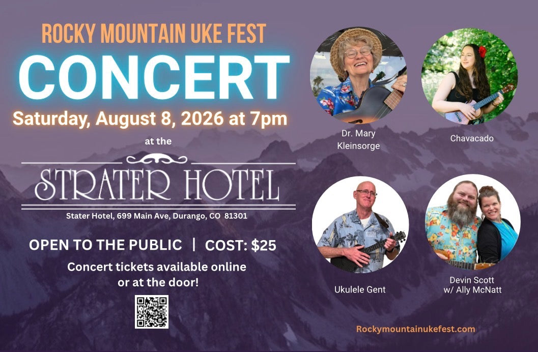 Rocky Mountain Ukefest Concert 2026